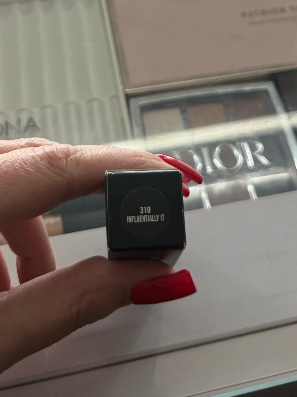 MAC Cosmetics Powder Kiss Lipstick - INFLUENTIALLY IT. DISCONTINUED